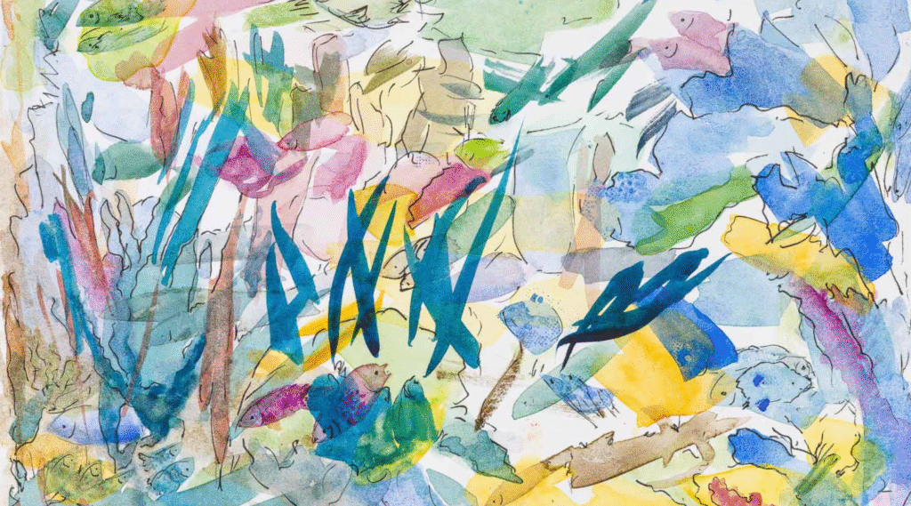 Detalhe das obras de Eleonor Conill